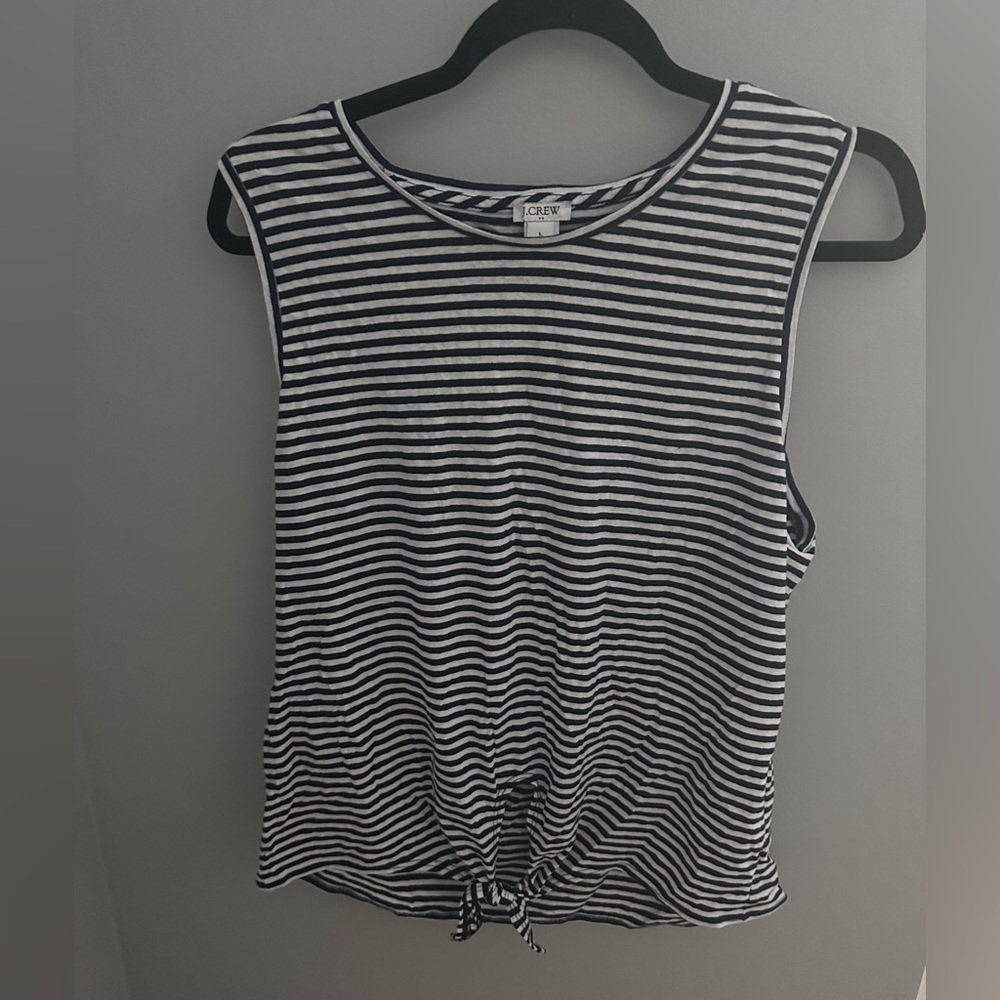 JCREW Striped Tank